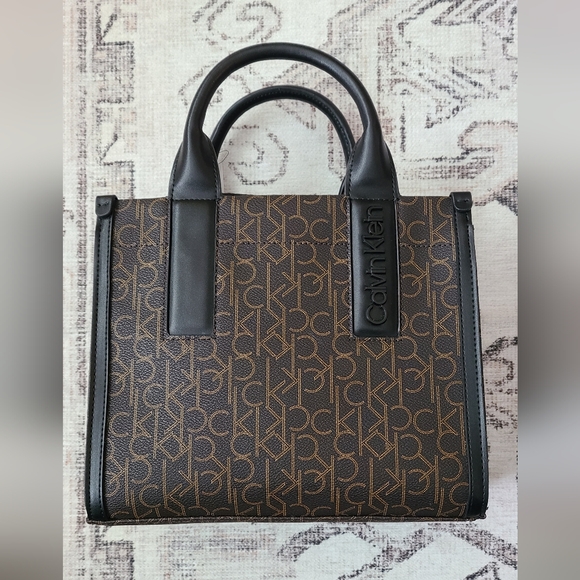 Calvin Klein Signature Nyra Satchel - Picture 7 of 8